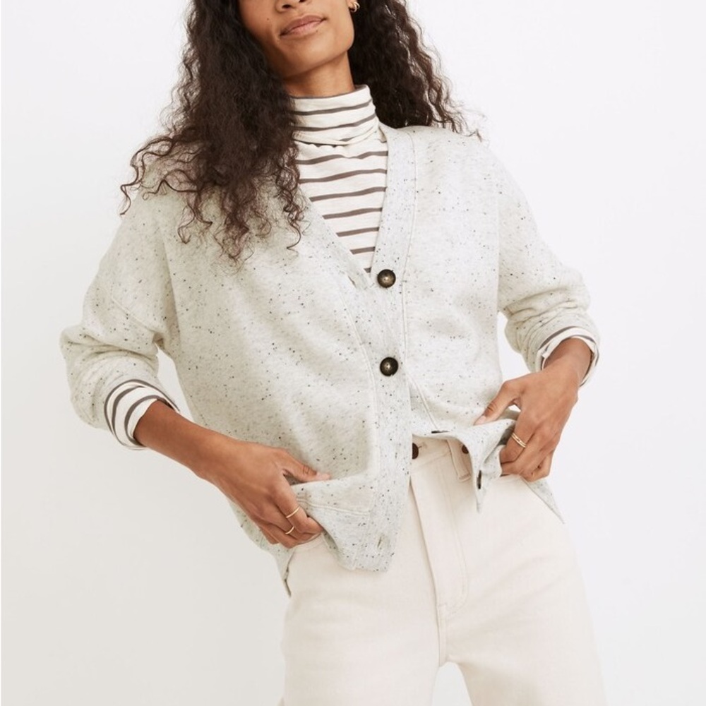 Madewell Cardigan Sweatshirt M